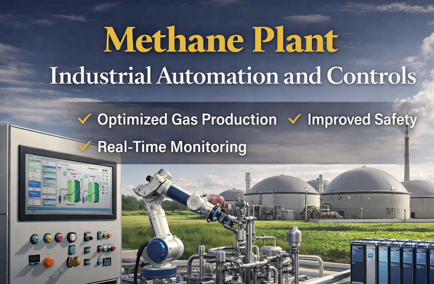 Methane Plant Industrial Automation and Controls