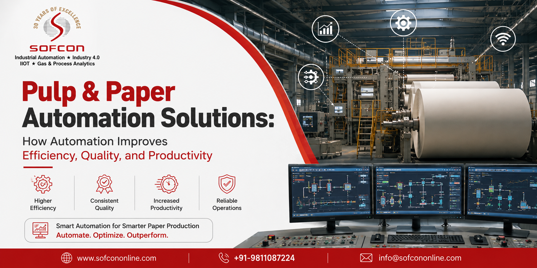 Pulp & Paper Automation Solutions: How Automation Improves Efficiency, Quality, and Productivity